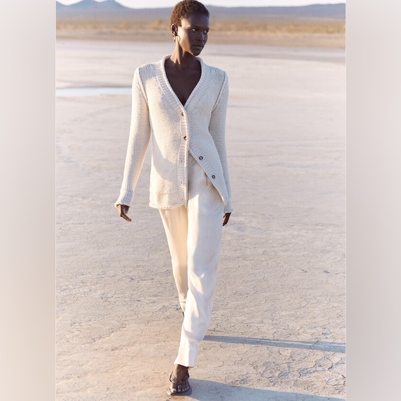 $595 G. Label By Goop Beckham Beach Knit Cardigan Sweater Size XS - Picture 1 of 7